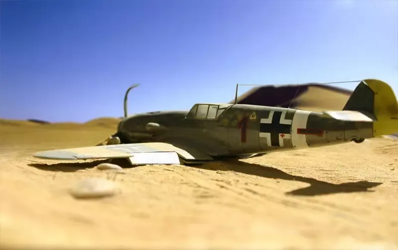 BF-109G-4/Trop Shiess, C-88, 1:72 zdjęcie 6