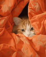 Plakat 40x50cm Ukryty Kot