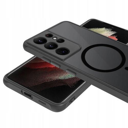 Etui do Samsung Galaxy S21 Ultra, matt case, magnetyczne do Magsafe na Arena.pl