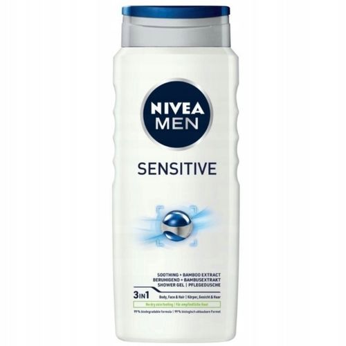 Nivea Men Żel pod Prysznic Męski 3w1 Mix Zapachów dla Mężczyzn 5x500ml na Arena.pl