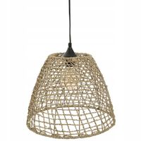 LAMPA WISZĄCA PLECIONY KLOSZ Z TRAWY MORSKIEJ Ø 35