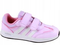 Adidas buty sportowe skóra ekologiczna różowy rozmiar 34