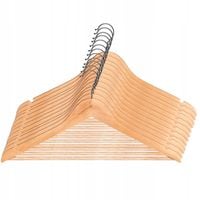 WIESZAKI NA UBRANIA DREWNIANE WIESZAK ZESTAW 12SZT