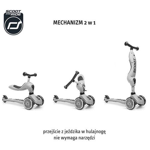 Jeździk i Hulajnoga Scootandride 2W1 Olive Highwaykick 1 na Arena.pl