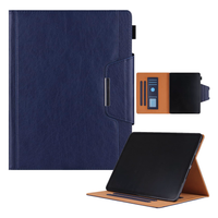 Etui Magnetyczne do iPad Air 4 10.9 Skóra Ekologiczna Granatowe Smart