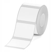 Etykiety Termiczne Naklejki 60x60mm drukarki NIIMBOT transparentne 470 szt