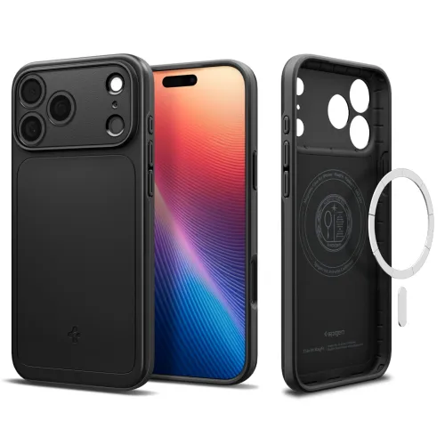 etui spigen thin fit magsafe na iphone 17 pro max - czarne na Arena.pl
