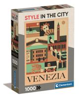 2X Puzzle Clementoni Style in the City: Venezia 1000 elementów