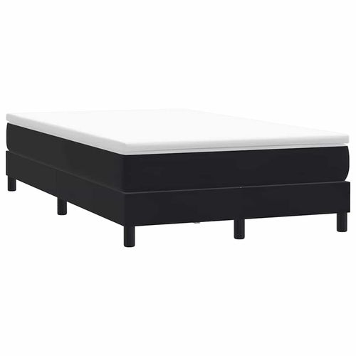 Łóżko Box Spring bez materaca Czarne 120x220 cm Aksamit na Arena.pl
