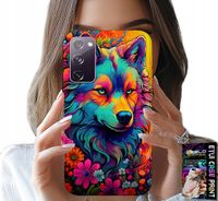 ETUI DO SAMSUNG GALAXY S20 LITE - KOLOROWE WZORY, WILK WATAHA SWORA CASE