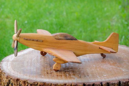 Duży model samolotu "P-51 Mustang" na Arena.pl