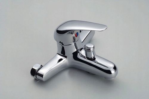 BATERIA WANNOWA PRYSZNICOWA ŚCIENNA KRAN WANNOWO-NATRYSKOWY + WĄŻ ZESTAW na Arena.pl