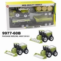 zestaw traktor rolniczy  zabawka dla dzieci rolnik 9977-60b