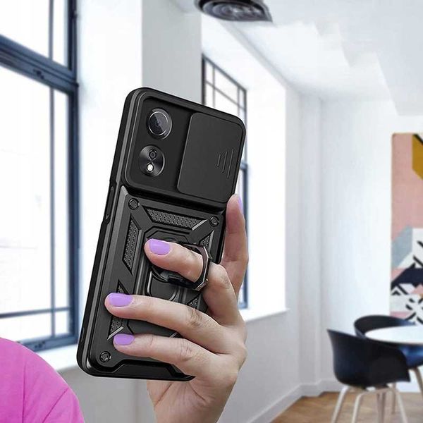 Spacecase Camring Oppo A58 4G Black zdjęcie 4