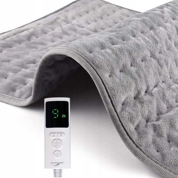 PODUSZKA ELEKTRYCZNA MATA GRZEWCZA ROZGRZEWAJĄCA TERMOFOR NA PLECY 100W zdjęcie 6
