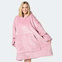 Ciepły koc TV Bluza z rękawami Narzuta Szlafrok 160x85