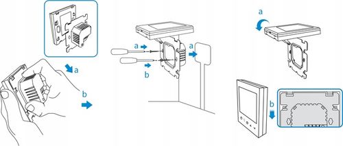 STEROWNIK REGULATOR TEMPERATURY PRZEWODOWY TERMOSTAT TYGODNIOWY AFRISO 230V na Arena.pl