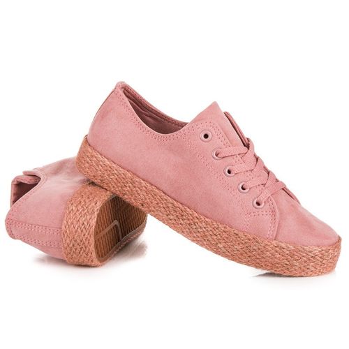 RÓŻOWE TRAMPKI ESPADRYLE Rozmiar - 37 na Arena.pl