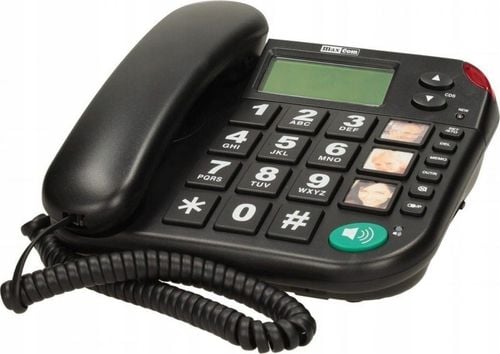 TELEFON STACJONARNY DLA SENIORA MAXCOM KXT480 na Arena.pl