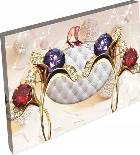 OBRAZ nowoczesny do salonu sypialni diamenty 120cm na Arena.pl