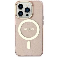 Guess GUHMN61HCMCGP iPhone 11 / Xr 6.1" różowy/pink hardcase Glitter