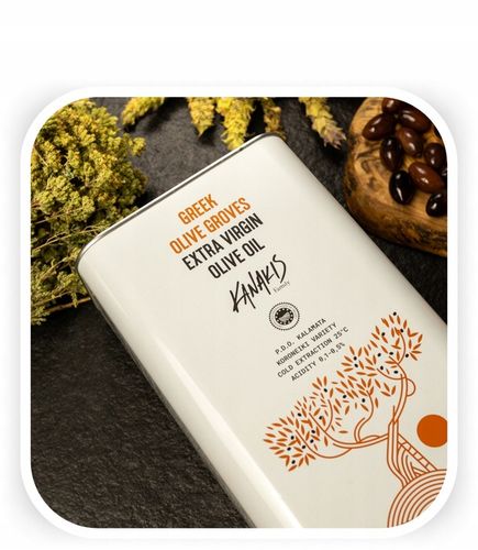 Oliwa z oliwek Extra Virgin Grecka Tradycyjna PDO 5l ŚWIEŻY ZBIÓR 2024/2025 na Arena.pl