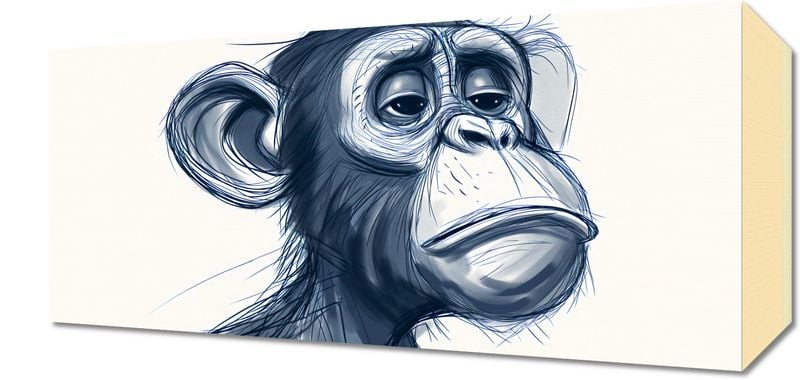 Obraz 40x20cm Zaduma zdjęcie 1