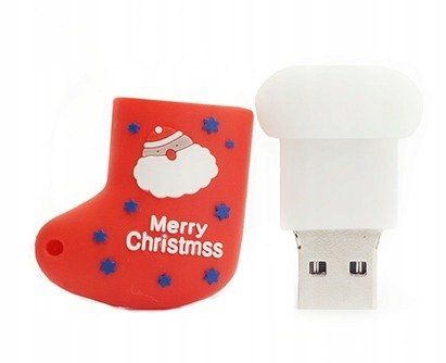 PENDRIVE USB SZYBKI FLASH DRIVE ULTRA PAMIĘĆ ZAWIESZKA PREZENT SKARPETA 8GB na Arena.pl