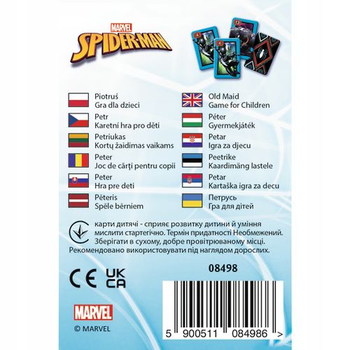karty piotruś spiderman 08498 na Arena.pl