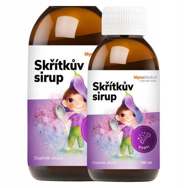 SYROP ELFI dla dzieci KOŚCI ODPORNOŚĆ Witaminowy suplement diety MycoMedica zdjęcie 1