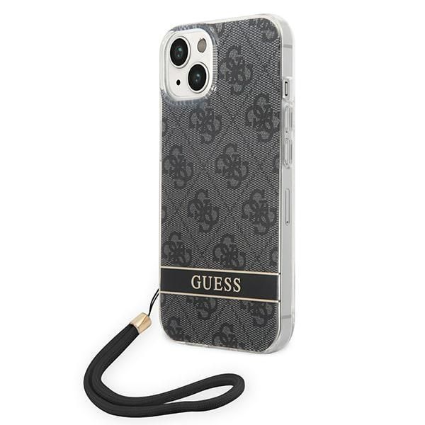Etui Guess do iPhone 15 Plus, iPhone 14 Plus, Czarny zdjęcie 1