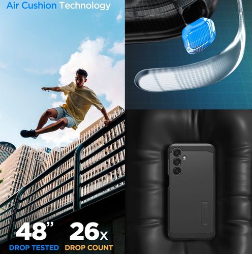 spigen tough armor galaxy a16 4g / 5g black na Arena.pl