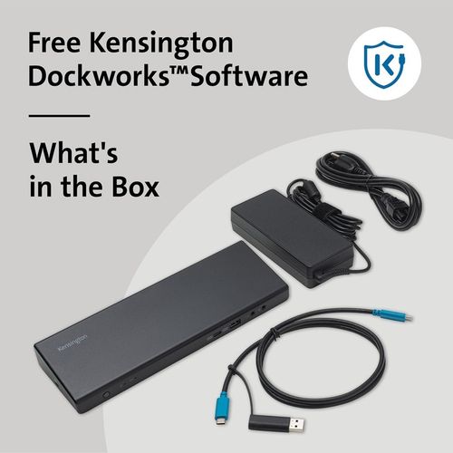 Stacja dokująca KENSINGTON SD4750P USB-C Dual 4K (K39105EU) na Arena.pl