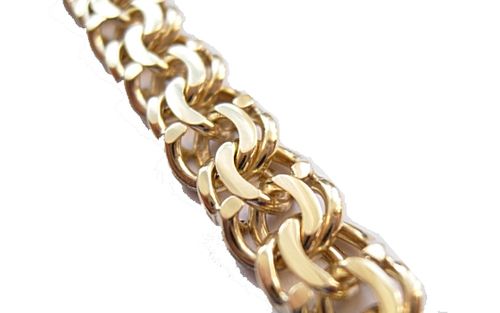 ZŁOTA BRANSOLETA GARIBALDI! NAJTANIEJ!! na Arena.pl