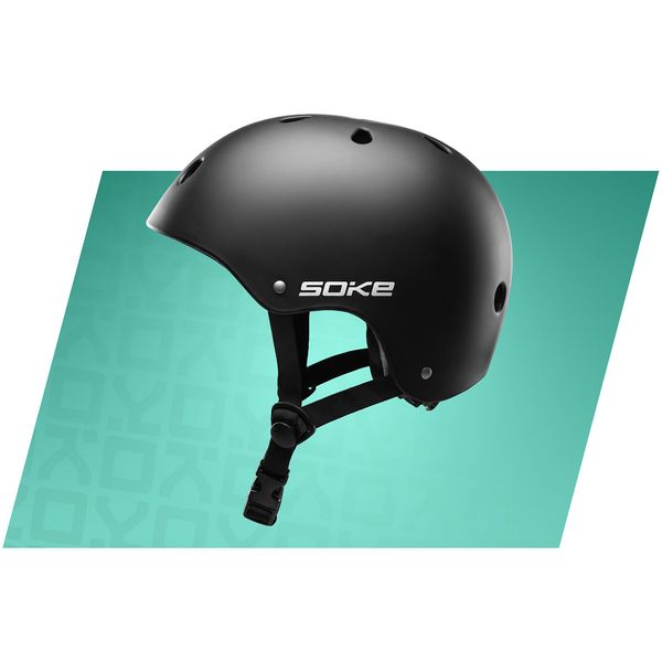 Kask sportowy S Soke K1 czarny zdjęcie 5