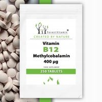 MOCNA WITAMINA B12 METYLOKOBALAMINA 250 TABLETEK