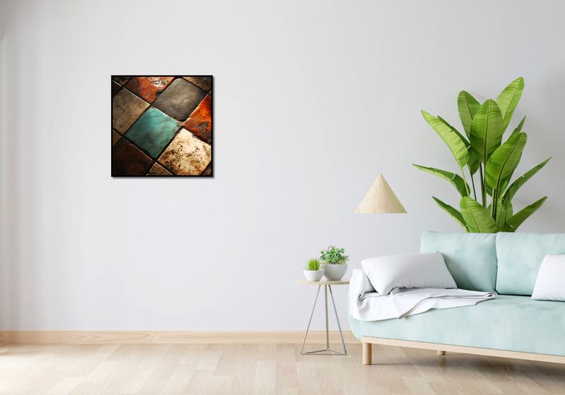 Plakat 60x60cm Ceramiczna Kompozycja zdjęcie 4