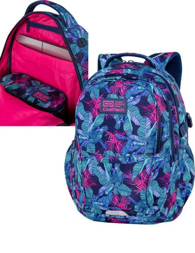 Coolpack-FACTOR-Plecak-TURQUOISE JUNGLE na Arena.pl
