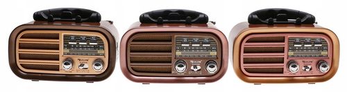 Radio PRZENOŚNE Retro SOLAR Bluetooth MP3 USB na Arena.pl