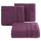Ręcznik Davos 09 70X140 cm ciemnofioletowy bawełna frotte bordiura