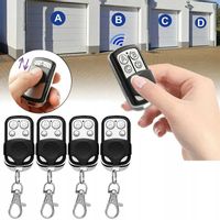 4x PILOT SAMOKOPIUJĄCY UNIWERSALNY DO BRAMY ALARMU ROLET 433mhz DUŻY ZASIĘG