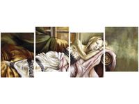 45CM 120 OBRAZ 4 ELEM UCIECZKA MARZENIA ŚCIENNY