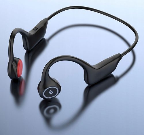 SŁUCHAWKI BEZPRZEWODOWE KOSTNE BIEGANIE SPORTOWE DO BIEGANIA BLUETOOTH na Arena.pl