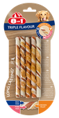 8in1 Triple Flavour Twisted Sticks 10szt