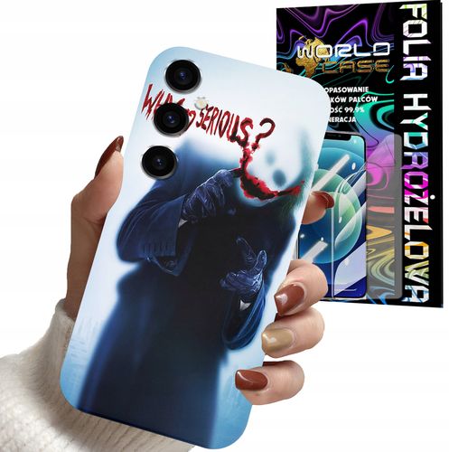 ETUI CASE DO SAMSUNG S24+ - JOKER FILMY SERIALE OBUDOWA + FOLIA na Arena.pl
