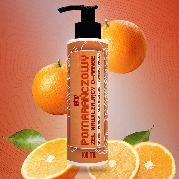 Pomarańczowy Żel Nawilżający Lubrykant Poślizgowy 100 Ml zdjęcie 5