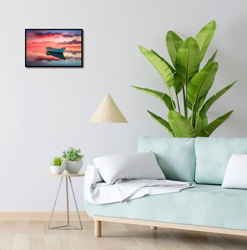 Plakat 45x30cm Spokój przed Połowem na Arena.pl