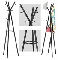 Wieszak na Ubrania Akcesoria Metalowy Stojący Stojak Podłogowy Loft 180 cm