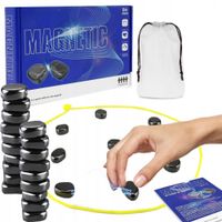 Magnetyczne kamienie kamyczki edukacyjna strategiczna gra zestaw