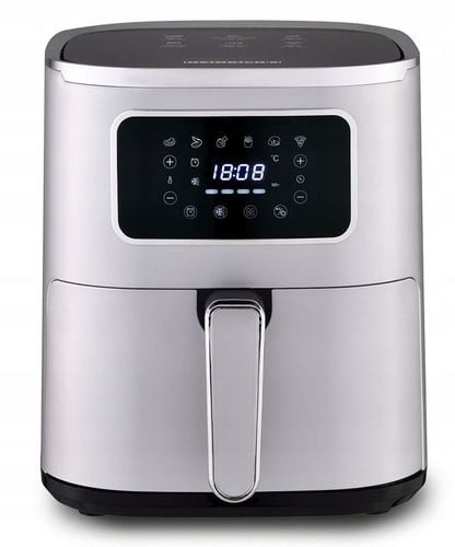 Duża BEZTŁUSZCZOWA FRYTKOWNICA Air Fryer 5L AIRFRYER 1450W 6 Programów na Arena.pl